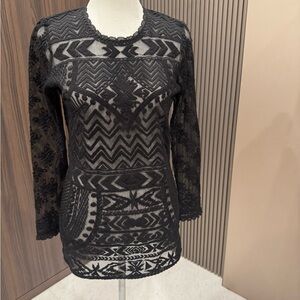 Isabel Marant pour H&M Black Lace Mini Dress